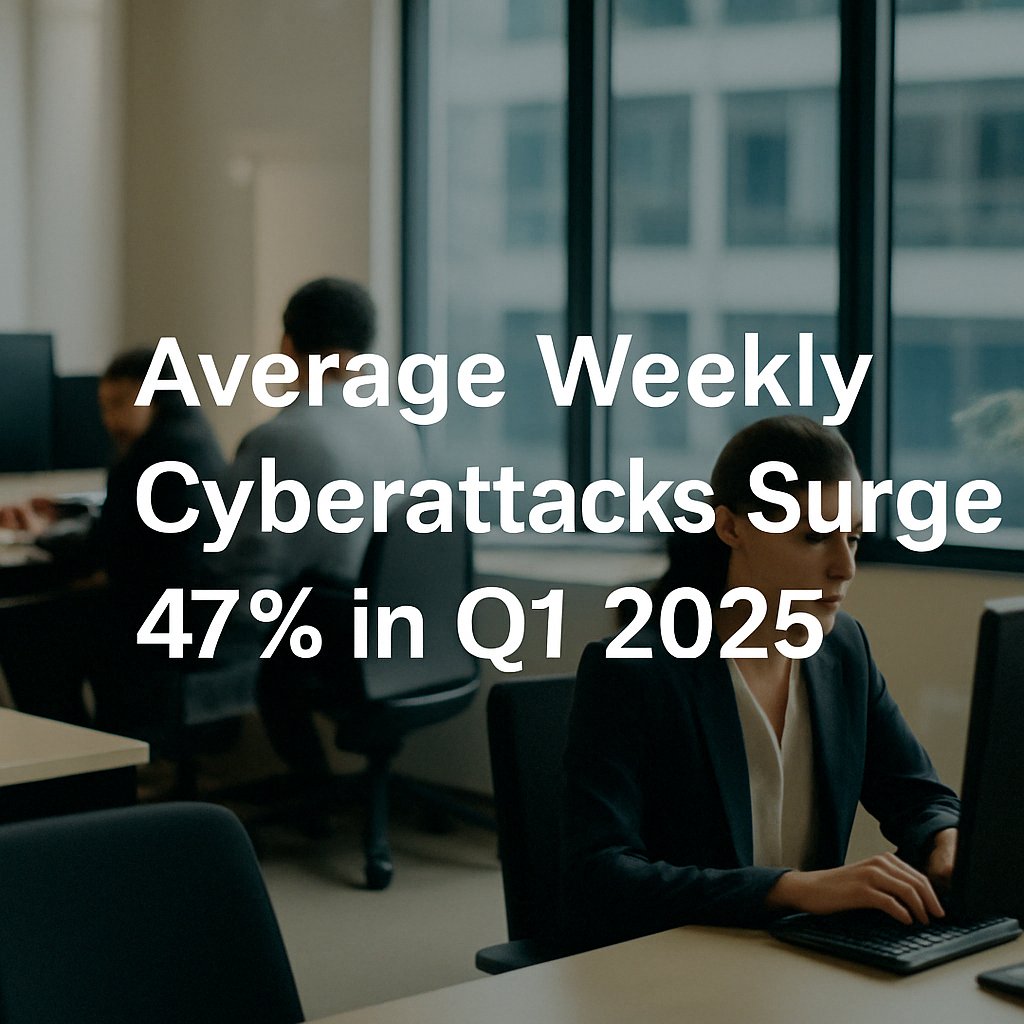 Cyberattacks Surge 47% Globally in Q1 2025, Education Sector Most Affected