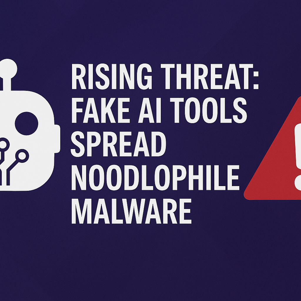 Rising Threat: Fake AI Tools Spread Noodlophile Malware
