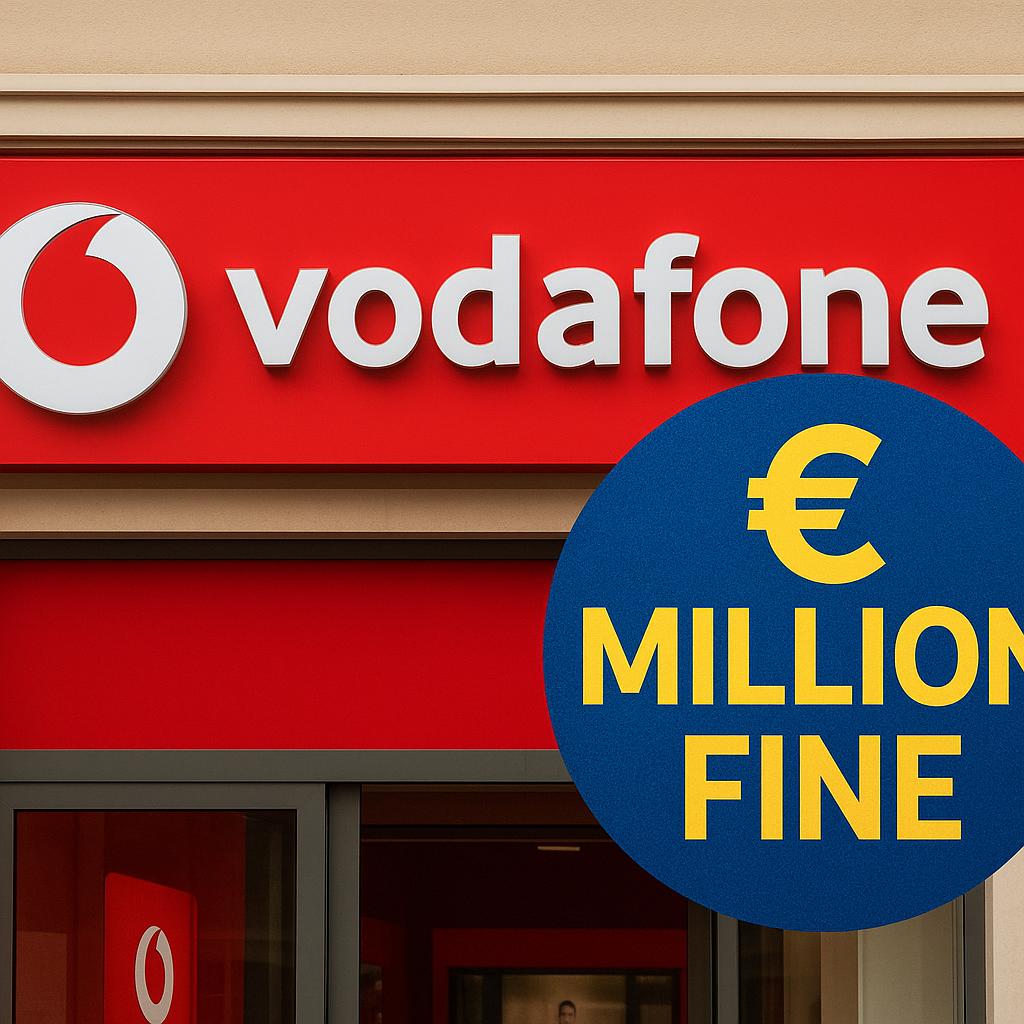 Germany Imposes €45 Million Fine on Vodafone for Privacy Violations