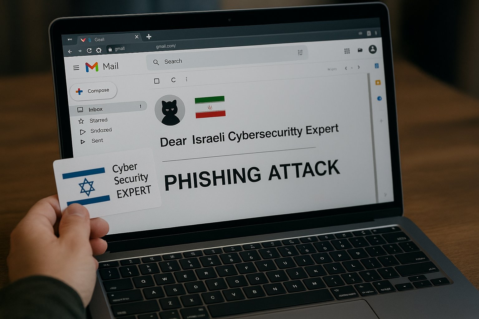 Iranian Hacking Group Targets Israeli Cybersecurity Experts in Spear-Phishing Campaign