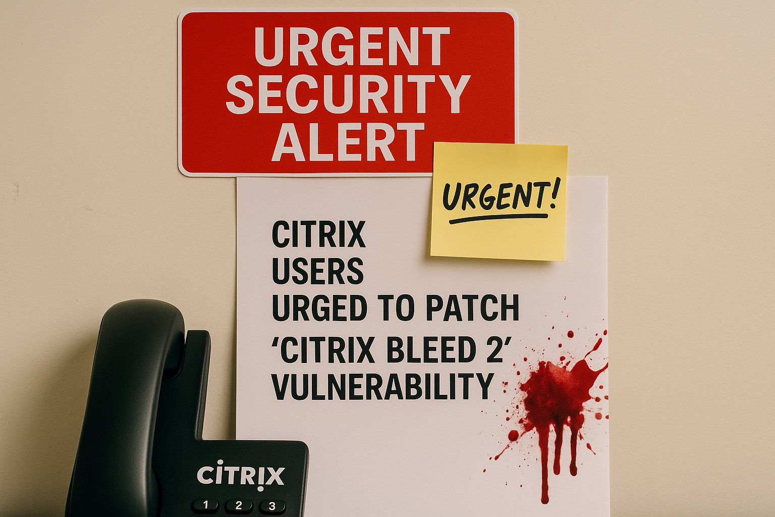 Urgent Security Alert: Citrix Users Urged to Patch ‘Citrix Bleed 2’ Vulnerability