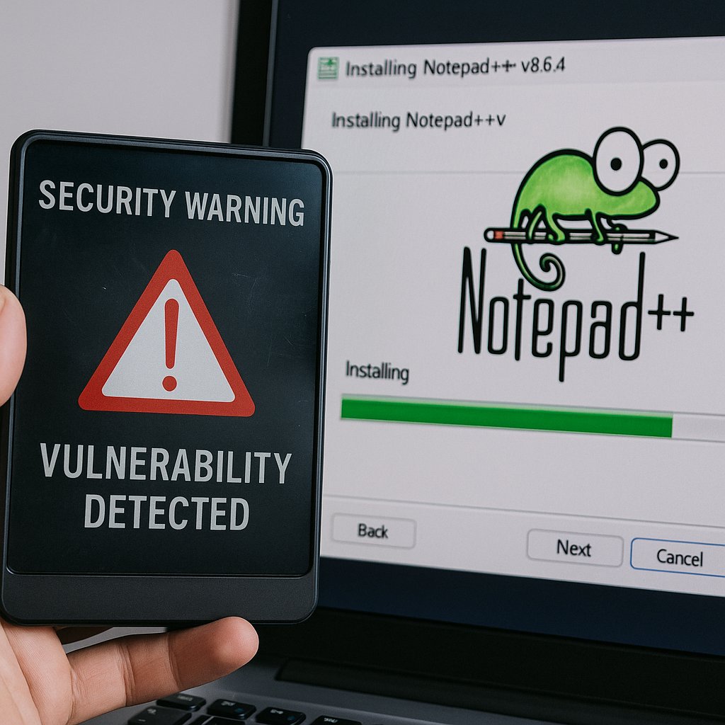 High-Severity Vulnerability Discovered in Notepad++ Installer