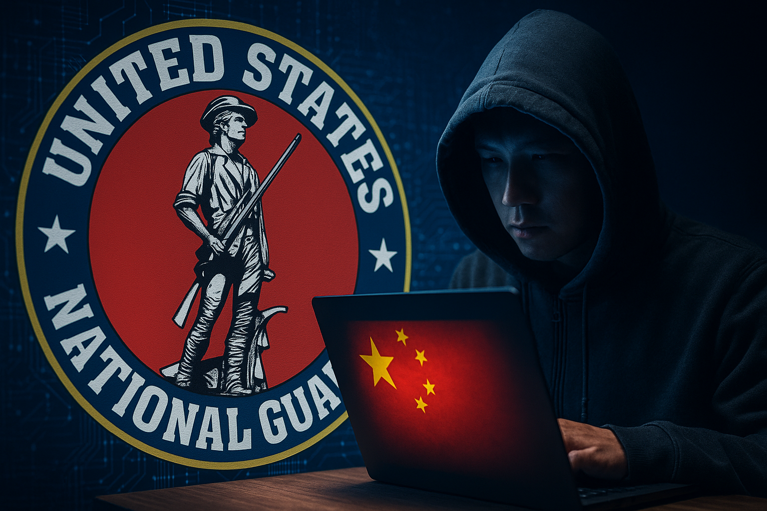 Chinese Hackers Breach U.S. National Guard Network, Compromise Sensitive Data