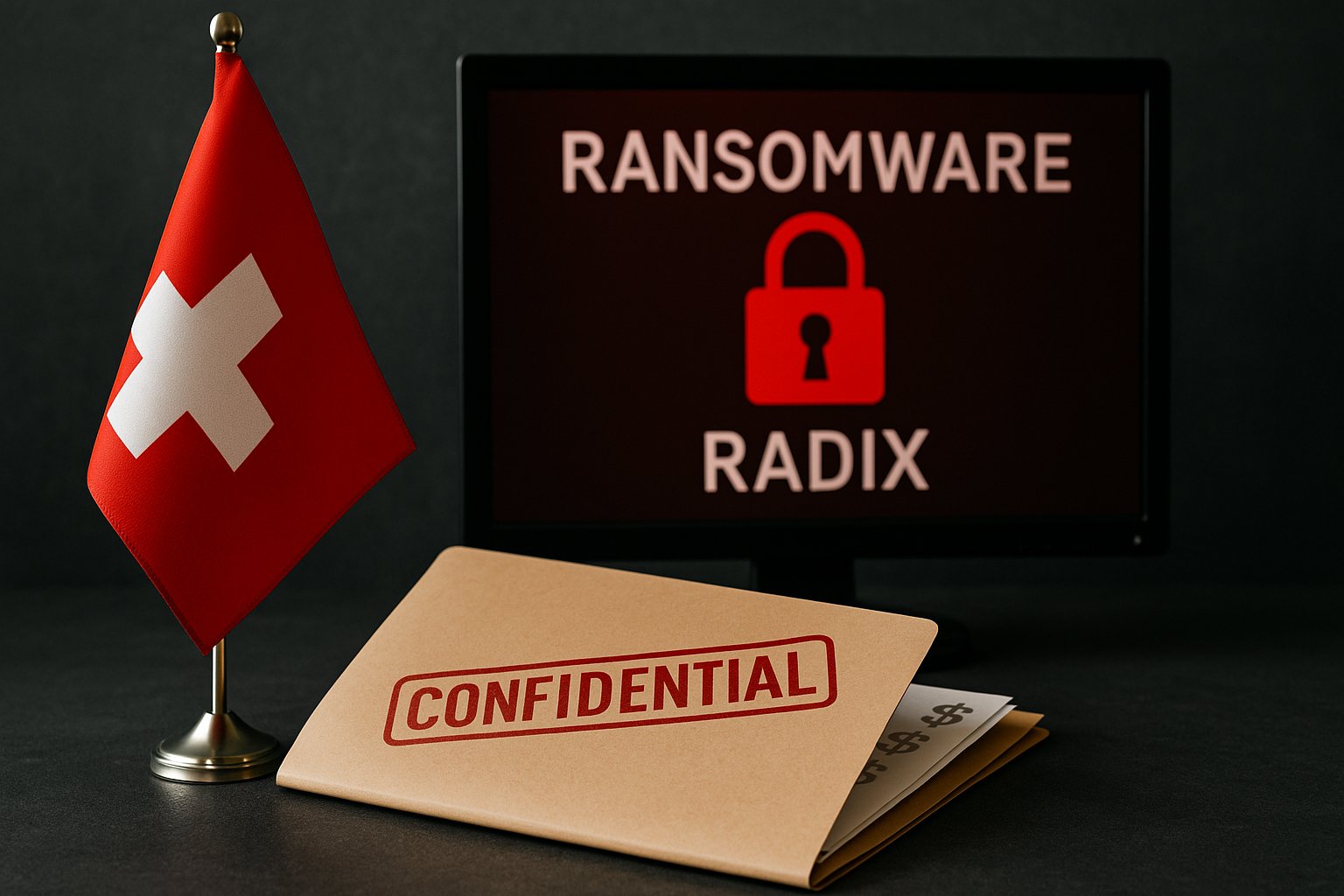 Swiss Government Confirms Data Theft in Ransomware Attack on Radix