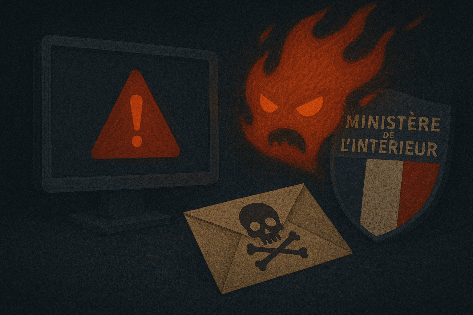 France interior ministry confirms cyberattack on e-mail servers